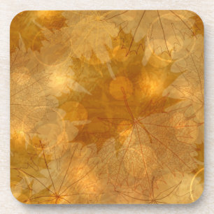 Posavasos Patrón de otoño