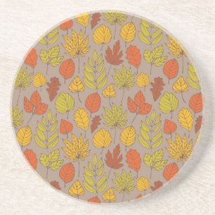 Posavasos Patrón de otoño