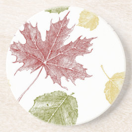 Posavasos Patrón de otoño