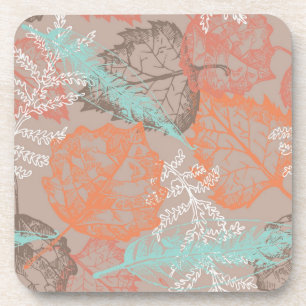 Posavasos Patrón de otoño