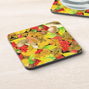 Posavasos Patrón de otoño acuático