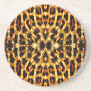 Posavasos Patrón de pieles leopardo