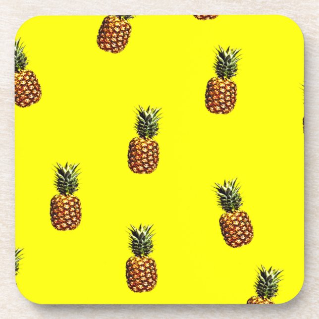 Posavasos patrón de piña (Frente)