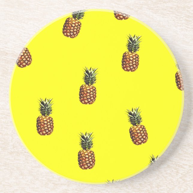 Posavasos patrón de piña (Frente)