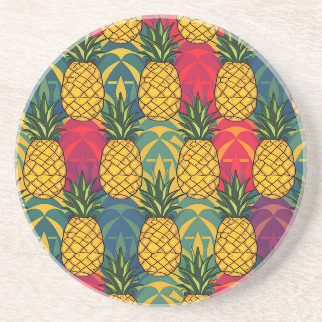 Posavasos Patrón de Piña  (Frente)