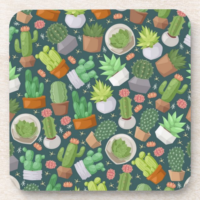 Posavasos Patrón de planta (Frente)