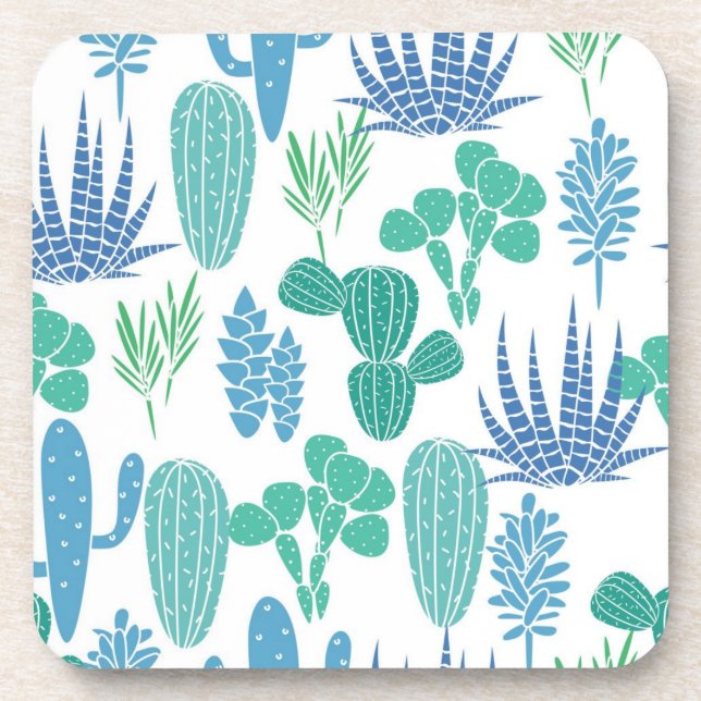 Posavasos Patrón de planta (Frente)