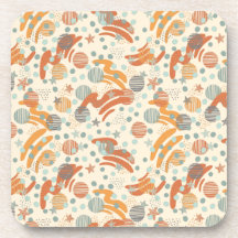 Patrón de puntos de moda lanzar almohada