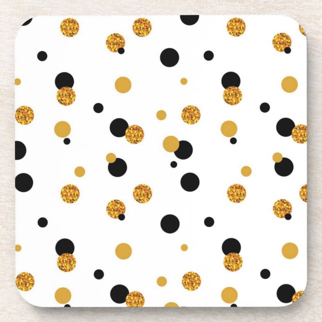 Posavasos Patrón de puntos polacos (Frente)