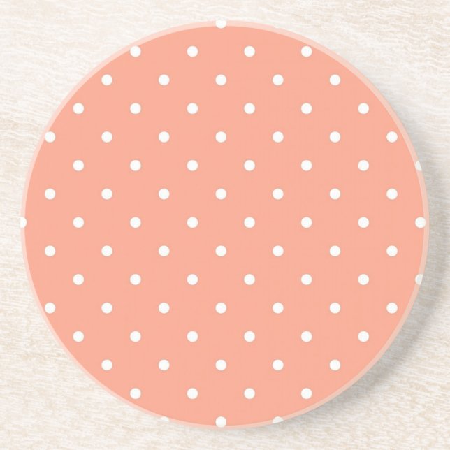Posavasos Patrón de puntos polacos (Frente)