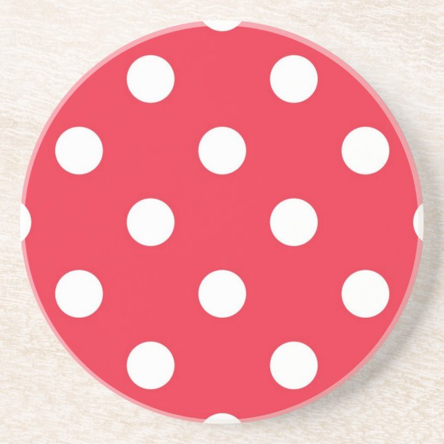 Posavasos Patrón de puntos polacos (Frente)