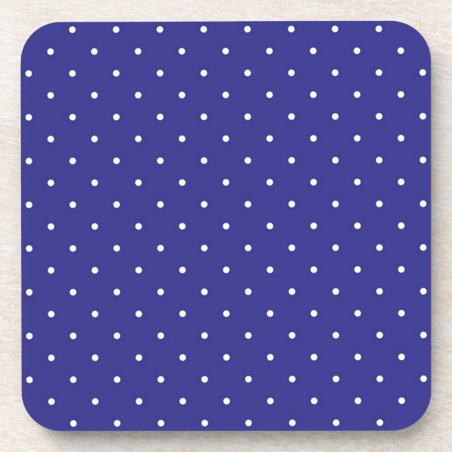 Posavasos Patrón de puntos polacos (Frente)