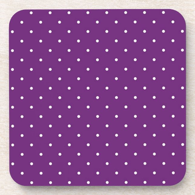 Posavasos Patrón de puntos polacos (Frente)