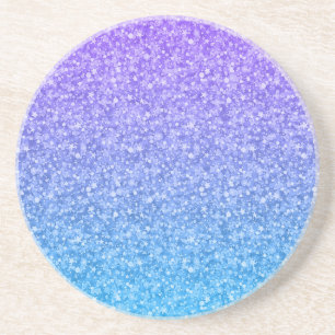 Posavasos Patrón De Purpurina Y Esparkles Coloridos