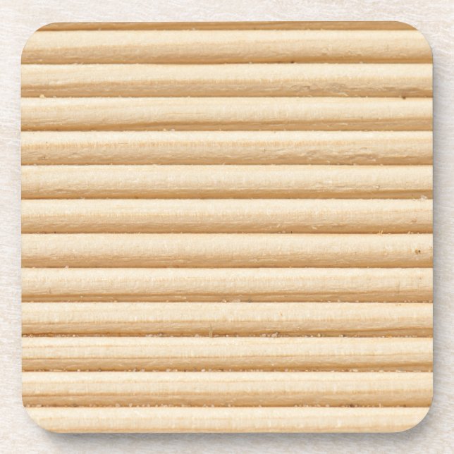 Posavasos Patrón de rayas de madera (Frente)