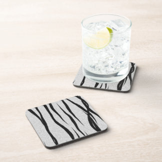 Posavasos Patrón de rayas de tigre.