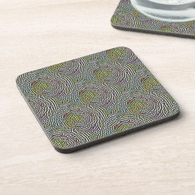 Posavasos Patrón de recubrimiento (Lado Izquierdo)