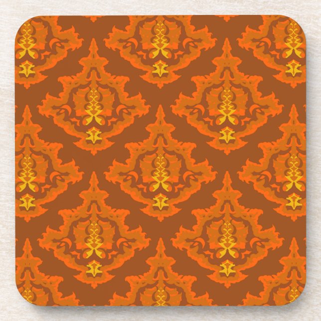 Posavasos Patrón de resumen de árbol spruce (Frente)