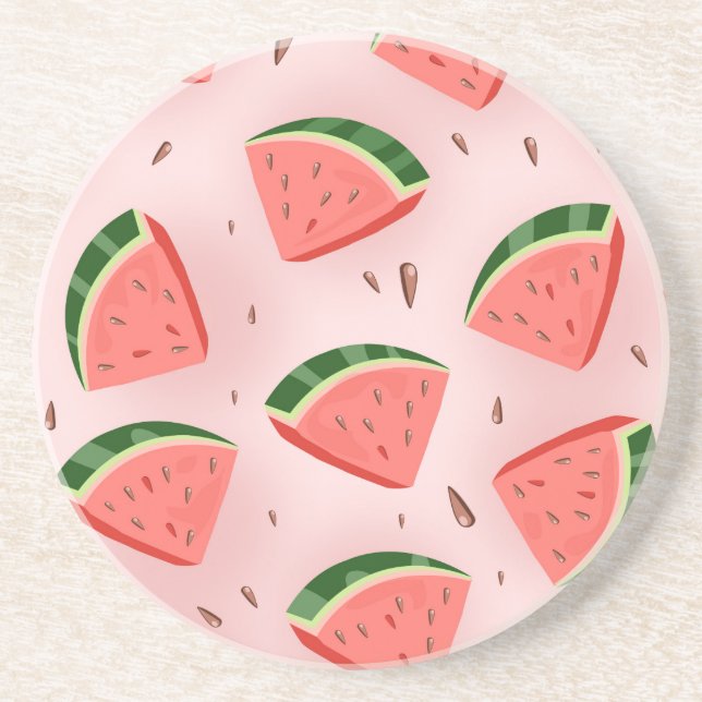 Posavasos Patrón de Sandía (Frente)