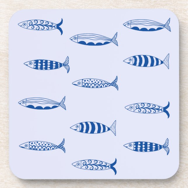 Posavasos Patrón de Sardinas (Frente)