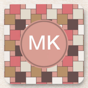 Posavasos Patrón de tejer de especias de calabaza