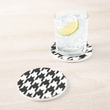 Patrón de tejido de casetas blancas retro