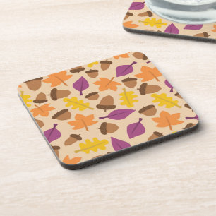 POSAVASOS PATRÓN DE TEMPORADA DE AUTUM