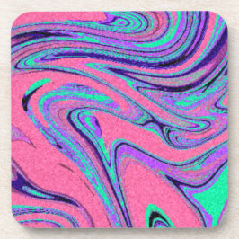 Posavasos Patrón de textura de mármol lindo