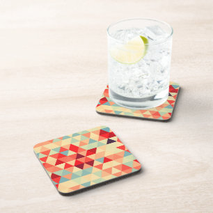 Posavasos Patrón de triángulo de bonito II + sus ideas