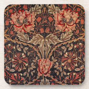 Posavasos Patrón de William Morris Honeysuckle