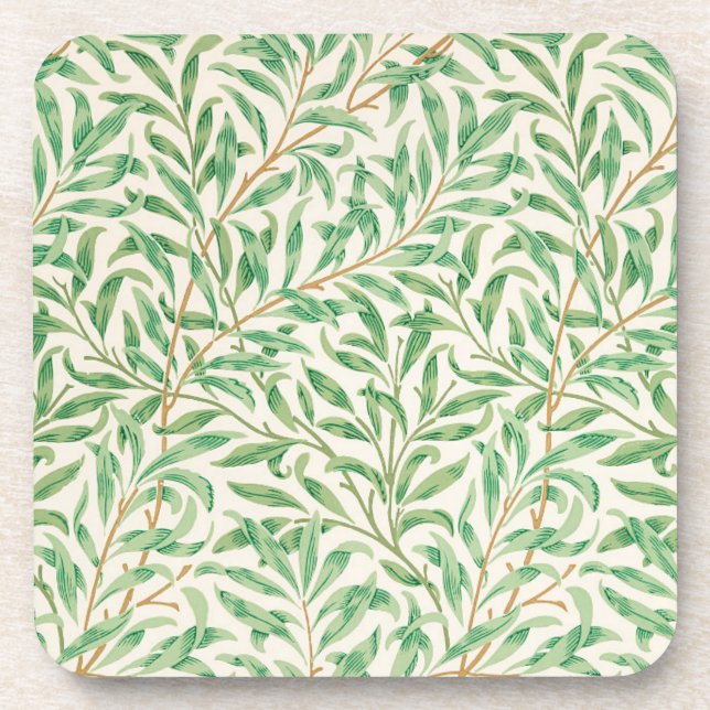 Posavasos Patrón de Willow Bough William Morris (Frente)