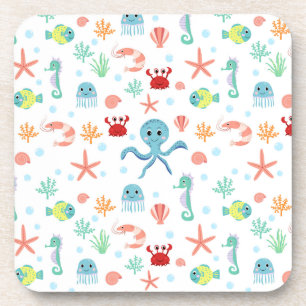 Posavasos Patrón del mundo marino