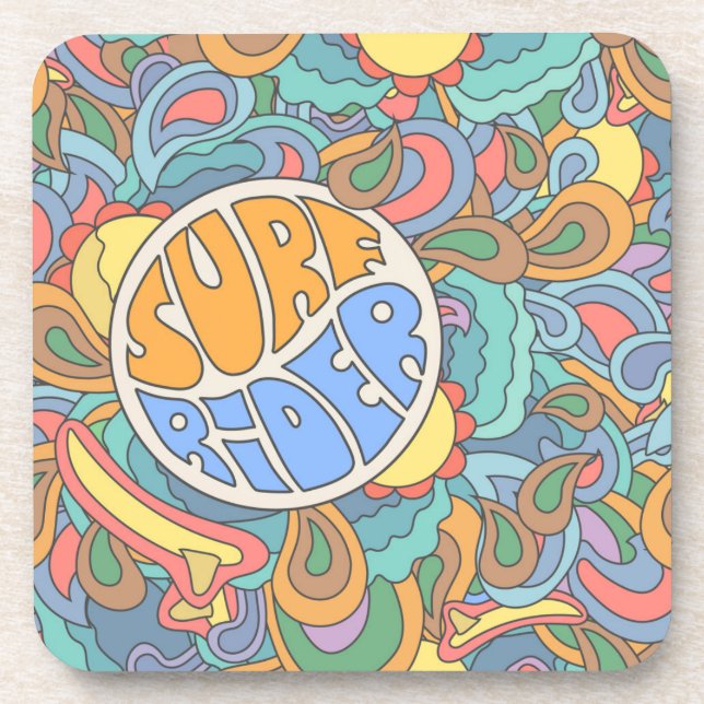 Posavasos Patrón del piloto de surf (Frente)