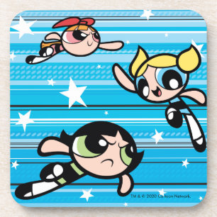 Posavasos Patrón estrella de Chicas Powerpuff