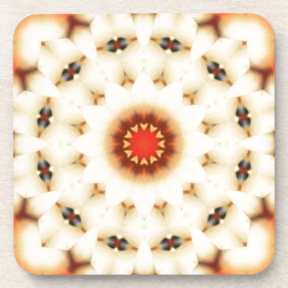 Posavasos Patrón floral crema suave y soñado