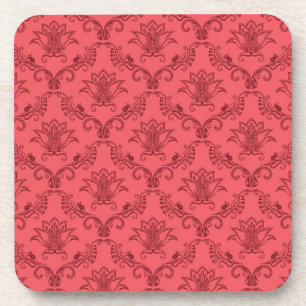 Posavasos Patrón floral del amortiguador