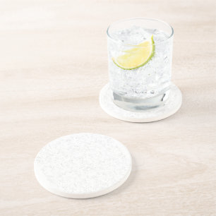 Posavasos Patrón floral monocromo – Arte elegante sin costur
