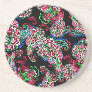 Posavasos Patrón Floral Paisley, Origen Étnico.