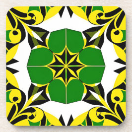 Posavasos Patrón geométrico abstracto