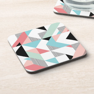 Posavasos Patrón geométrico moderno