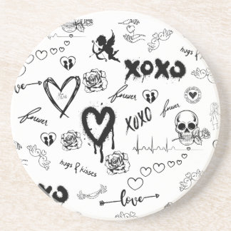 Posavasos Patrón gótico sin soldadura