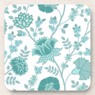 Posavasos Patrón jacobeo floral Lg habla de blanco