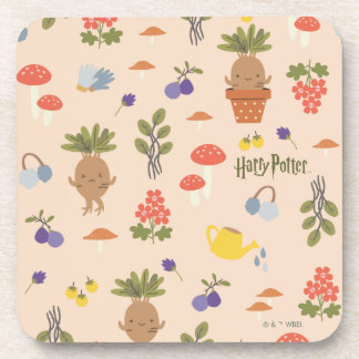 Posavasos Patrón Mandrake de Flores Mágicas