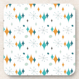 Posavasos Patrón moderno Starburst Mid Century