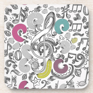 Posavasos Patrón musical