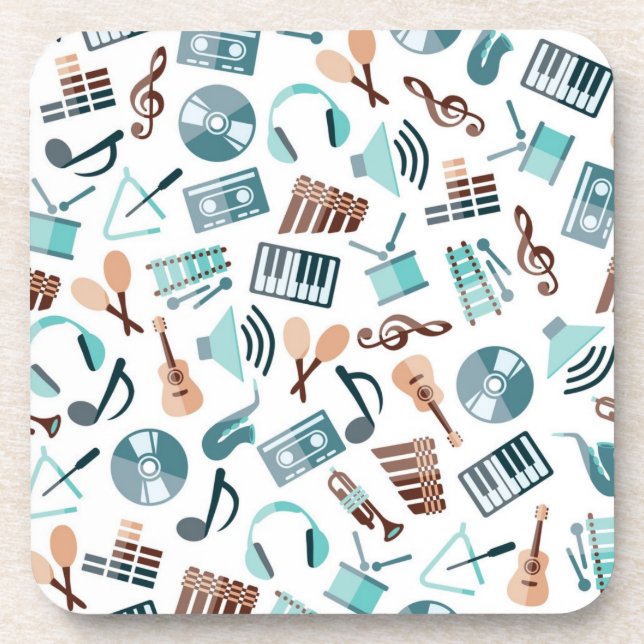 Posavasos Patrón musical (Frente)