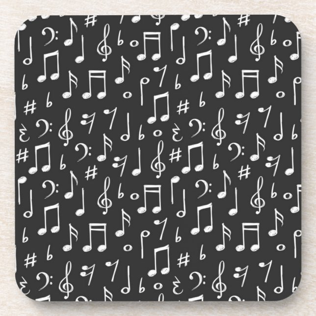 Posavasos Patrón musical (Frente)