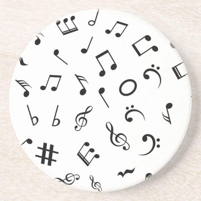 Posavasos Patrón musical (Frente)