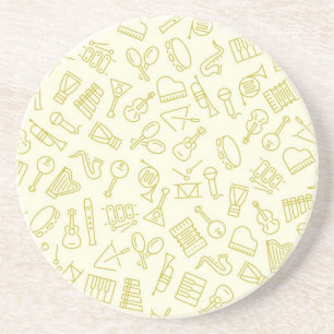 Posavasos Patrón musical