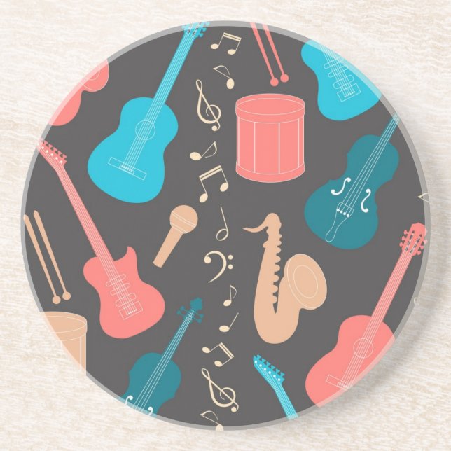 Posavasos Patrón musical (Frente)